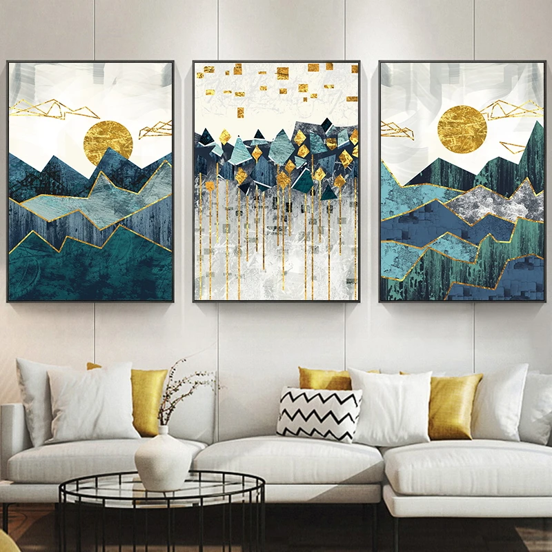 Tableau Montagne Moderne