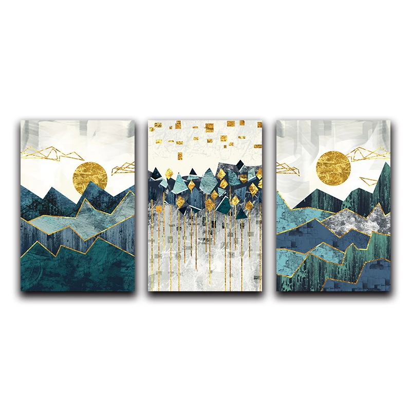 Tableau Montagne Moderne