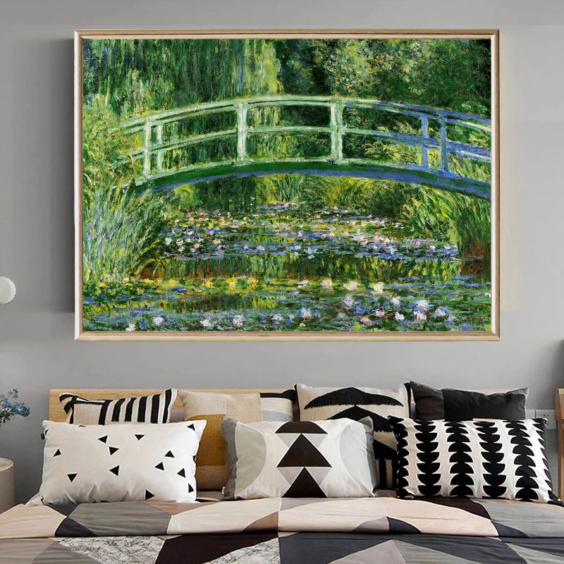 LeBassinauxNympheas_HarmonieVerte-ClaudeMonet chambre