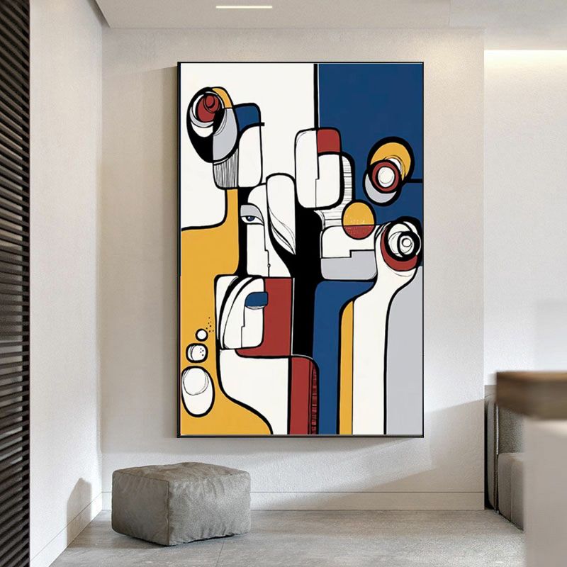 TableauAbstraitCubisme salon