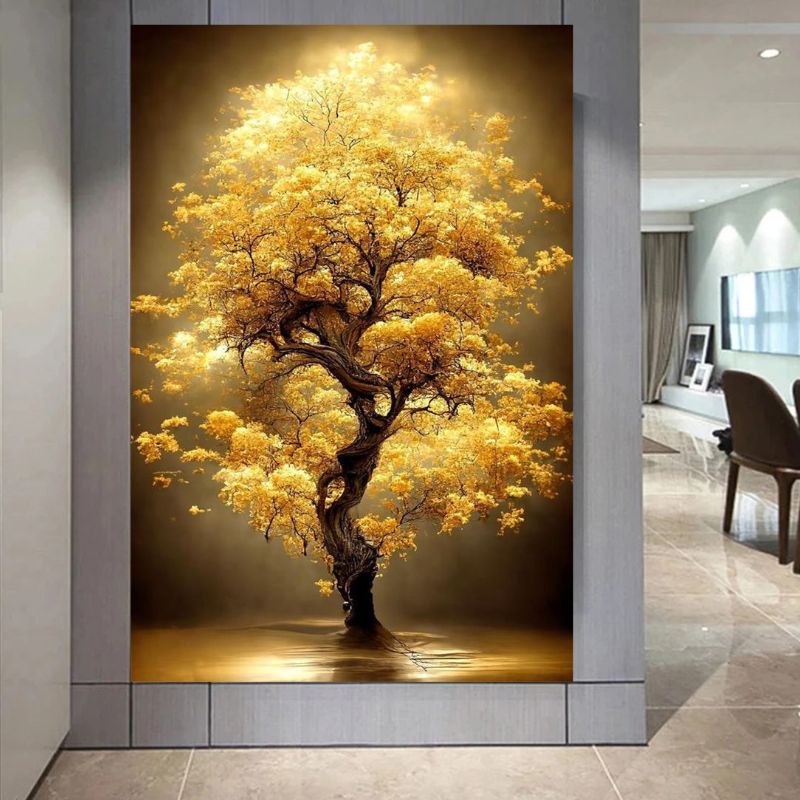 TableauArbreContemporain couloir