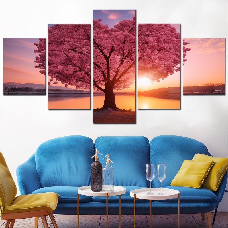 TableauArbreJaponais salon