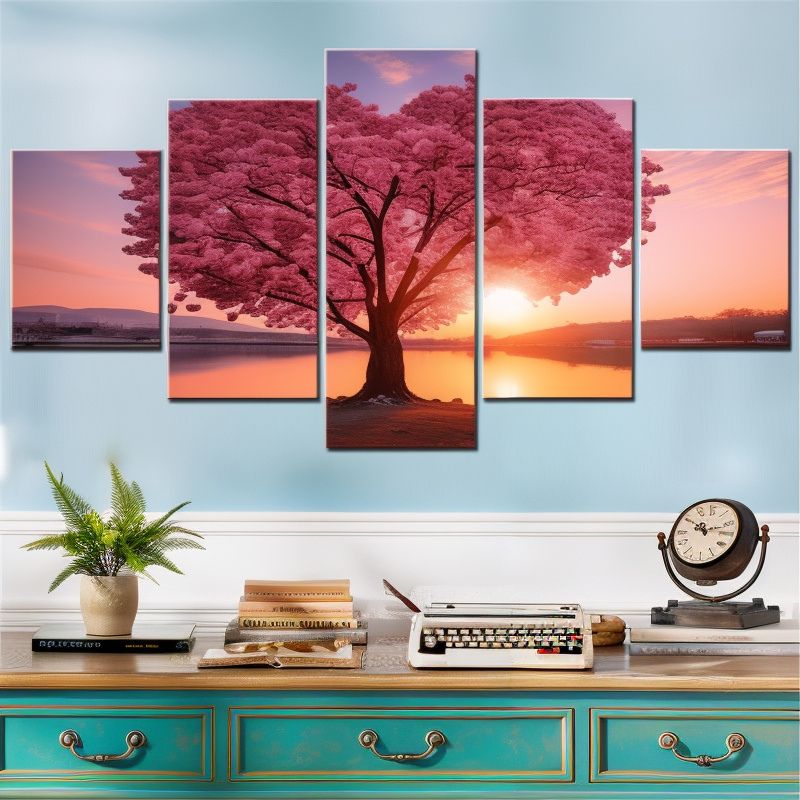 TableauArbreJaponais mural