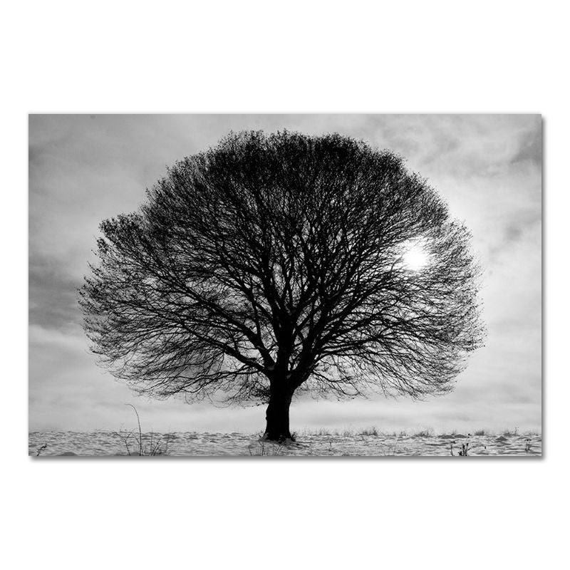 TableauArbredeVieNoiretBlanc toile