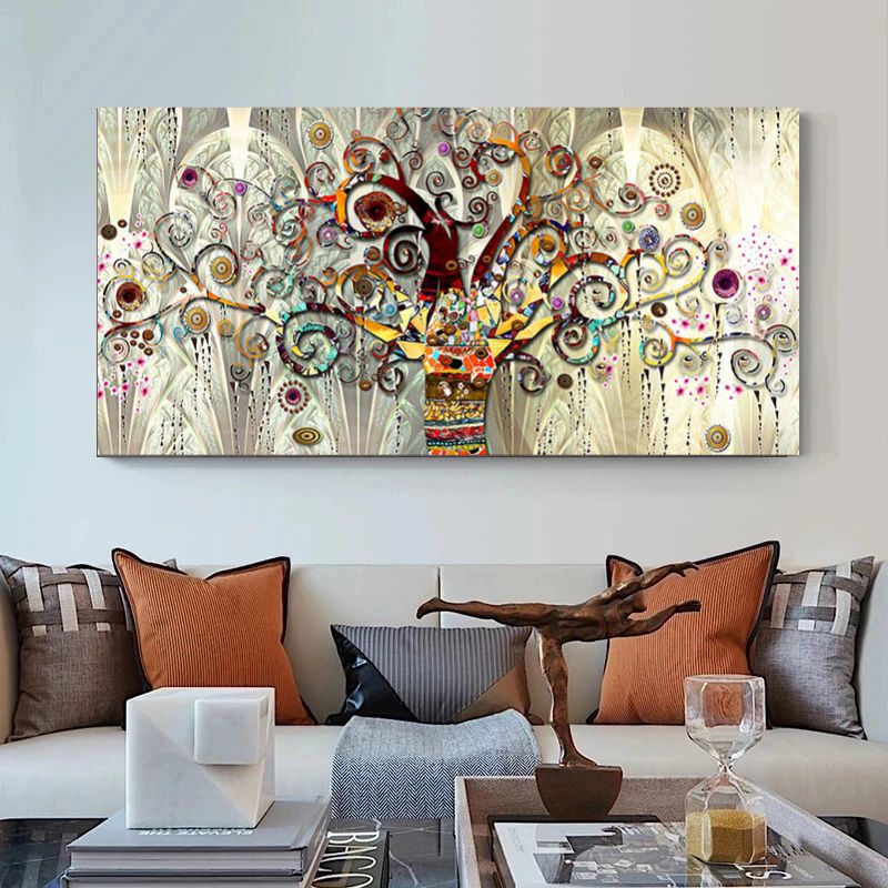 TableauArbredeVie_Klimt canape