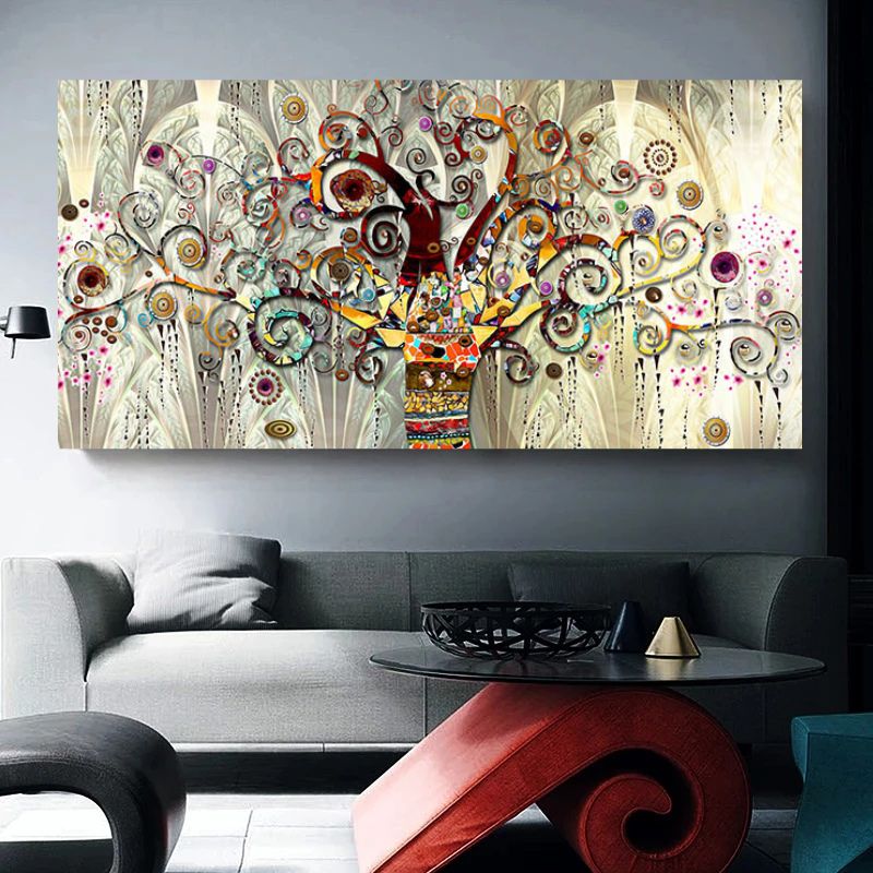 TableauArbredeVie_Klimt salon
