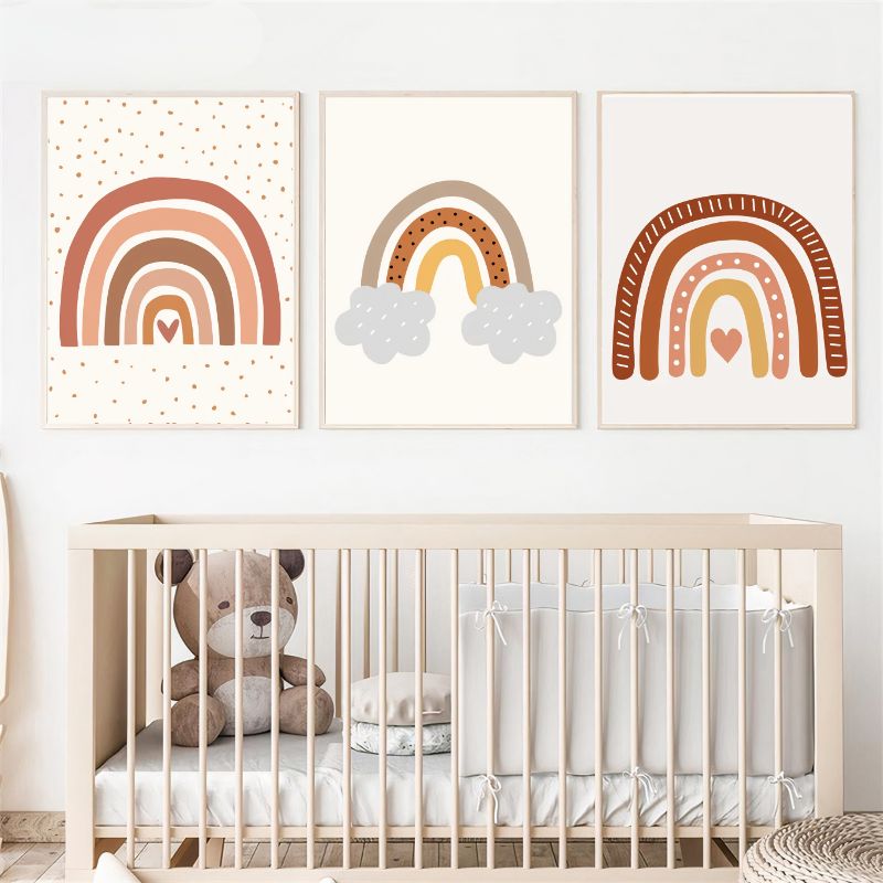 TableauArc-En-CielEnfant berceau