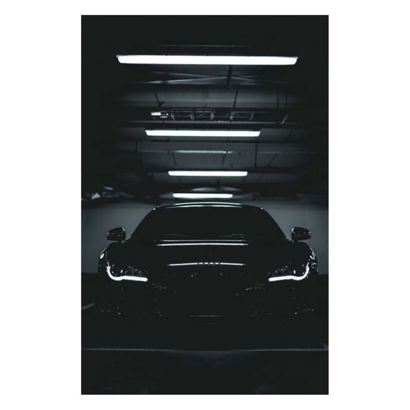 TableauAudiR8sombre toile 2