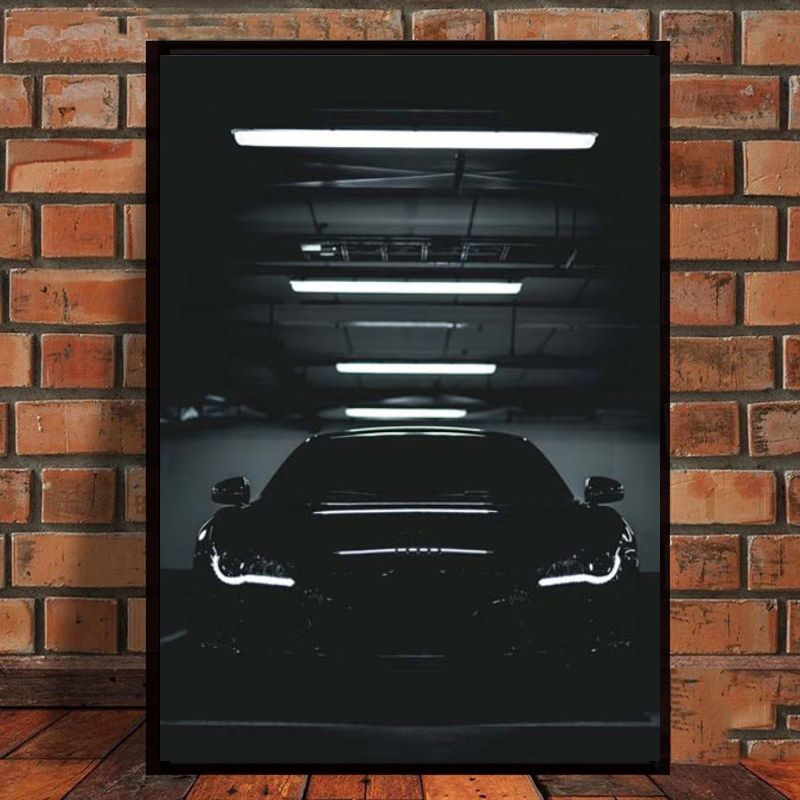 TableauAudiR8sombre pose