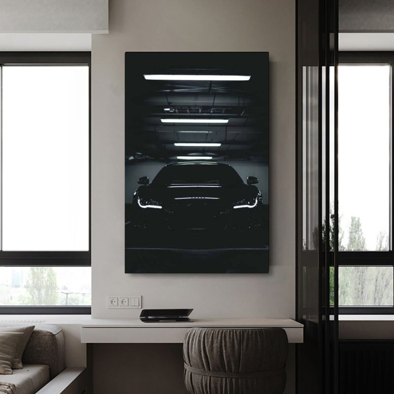 TableauAudiR8sombre bureau