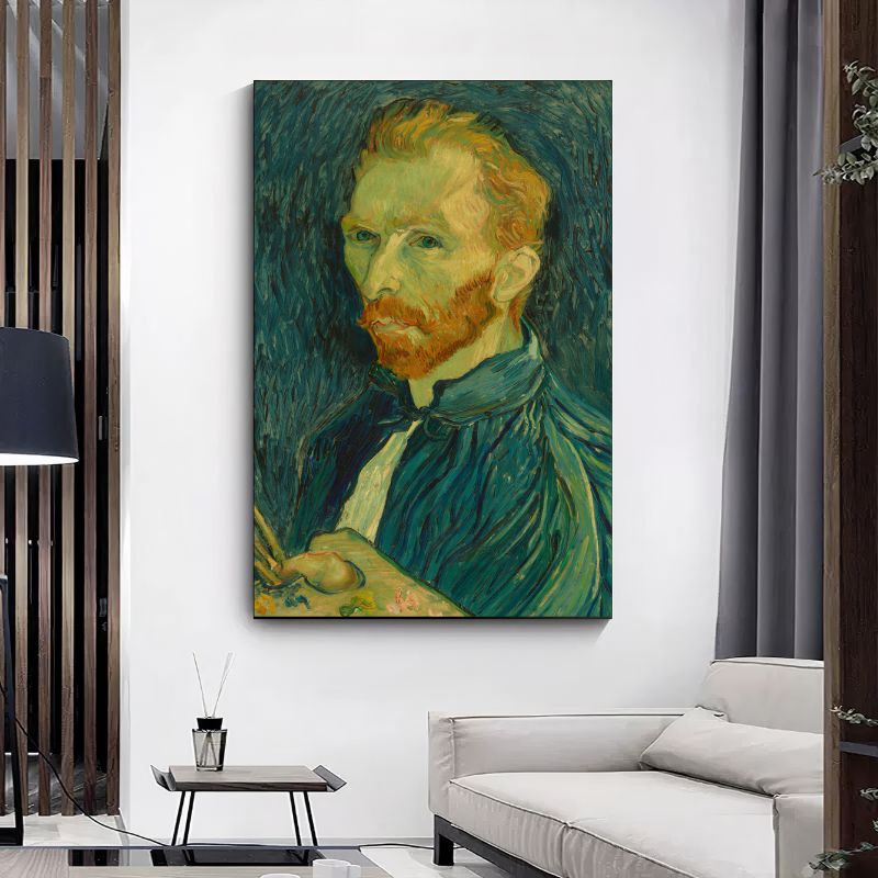 TableauAutoportraitVanGogh salon