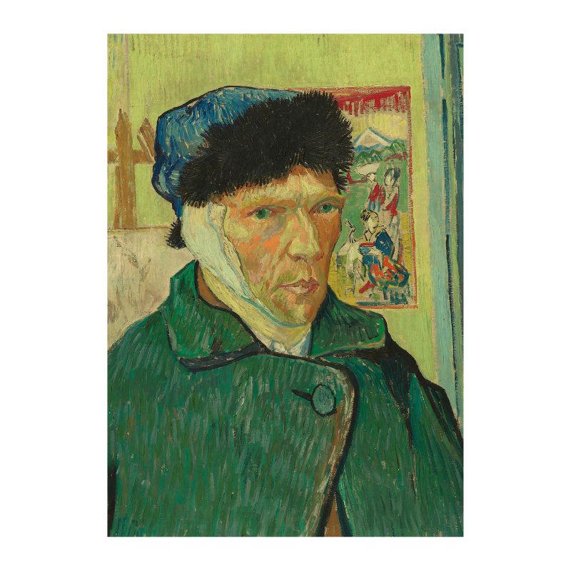 TableauAutoportraital_OreilleBandee-VanGogh toile