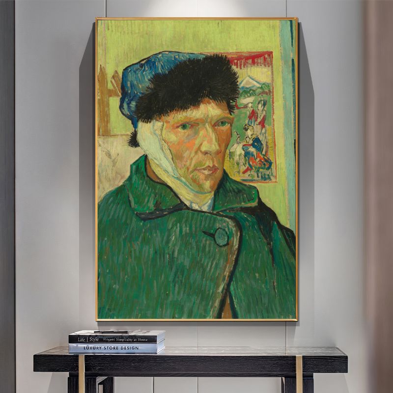 TableauAutoportraital_OreilleBandee-VanGogh bahut