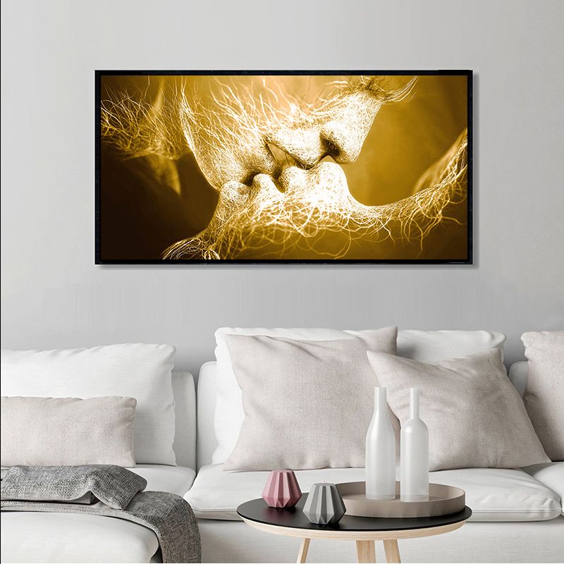 TableauBaiserAbstrait canape