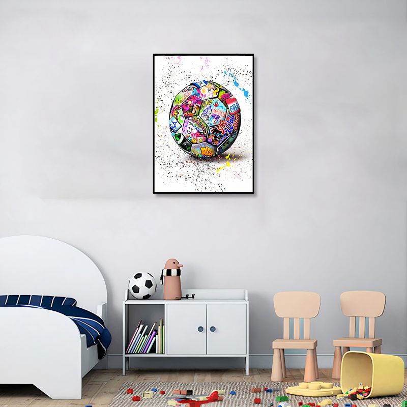 TableauBallondeFootStreetArt chambre