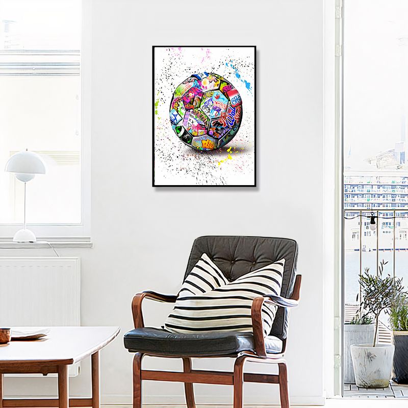 TableauBallondeFootStreetArt salon