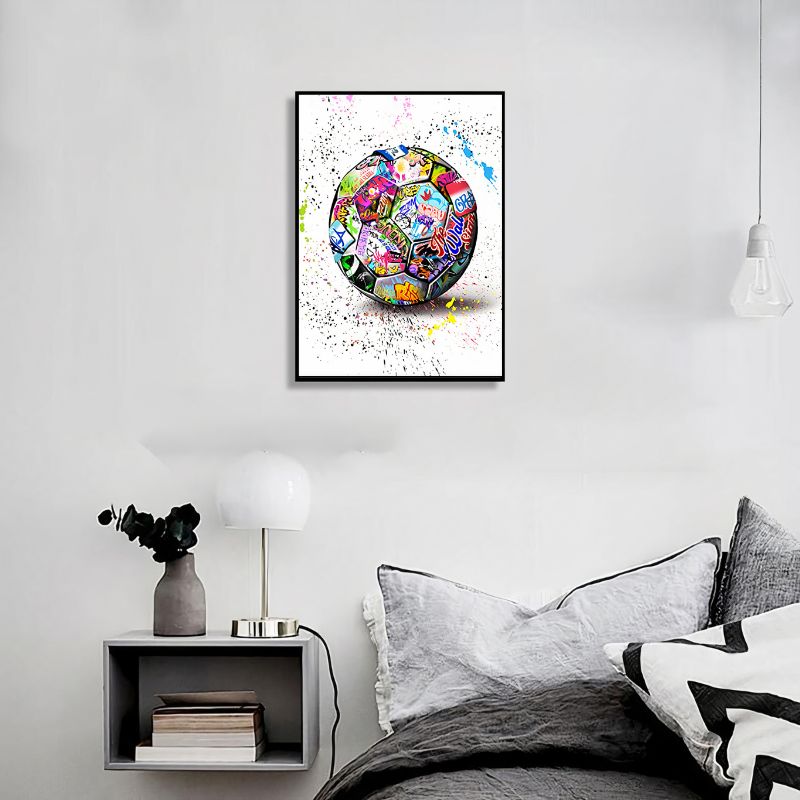 TableauBallondeFootStreetArt mural