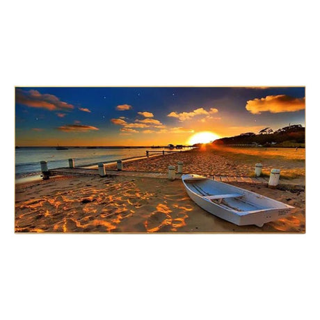 Tableau Barque sur la Plage