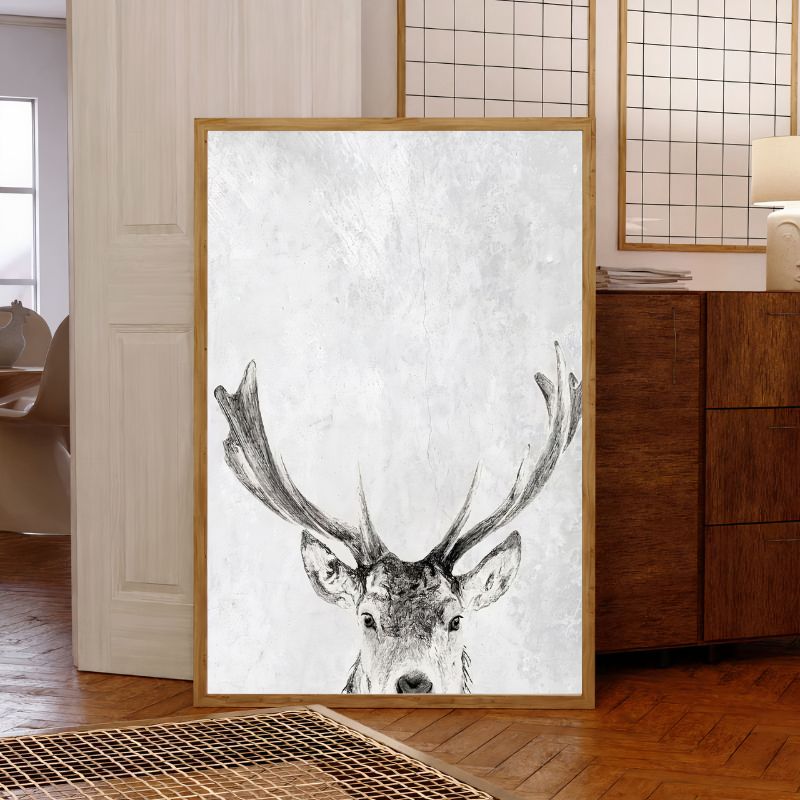 TableauBoisdeCerf pose