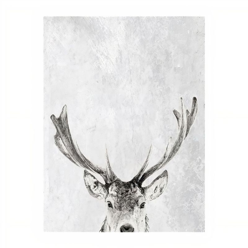 TableauBoisdeCerf toile