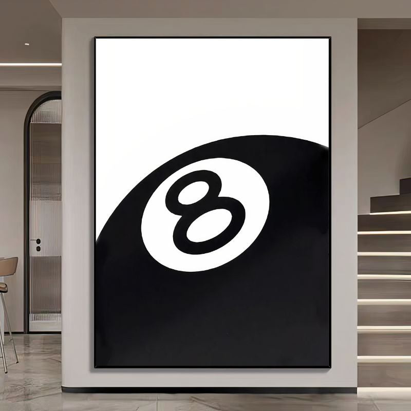 TableauBouleNoireduBillard couloir