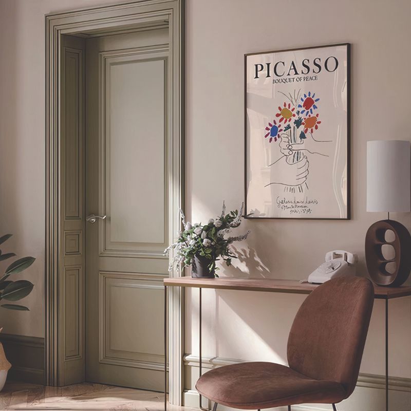 TableauBouquetdeFleursPabloPicasso mur