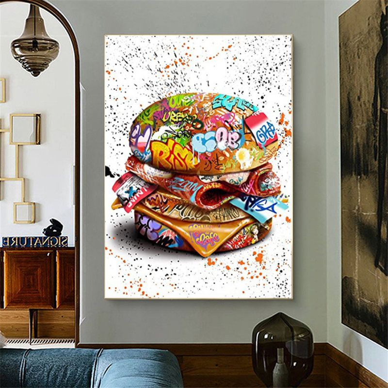 TableauBurgerStreetArt salon