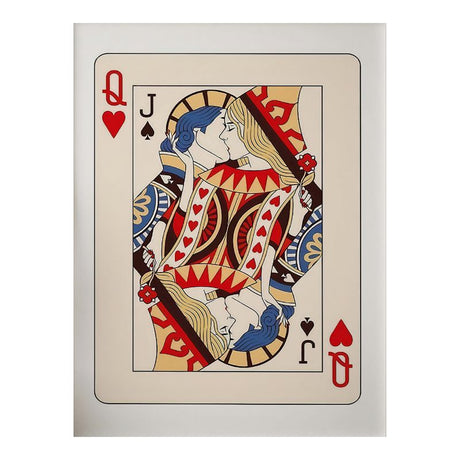 TableauCartesValetetReine toile