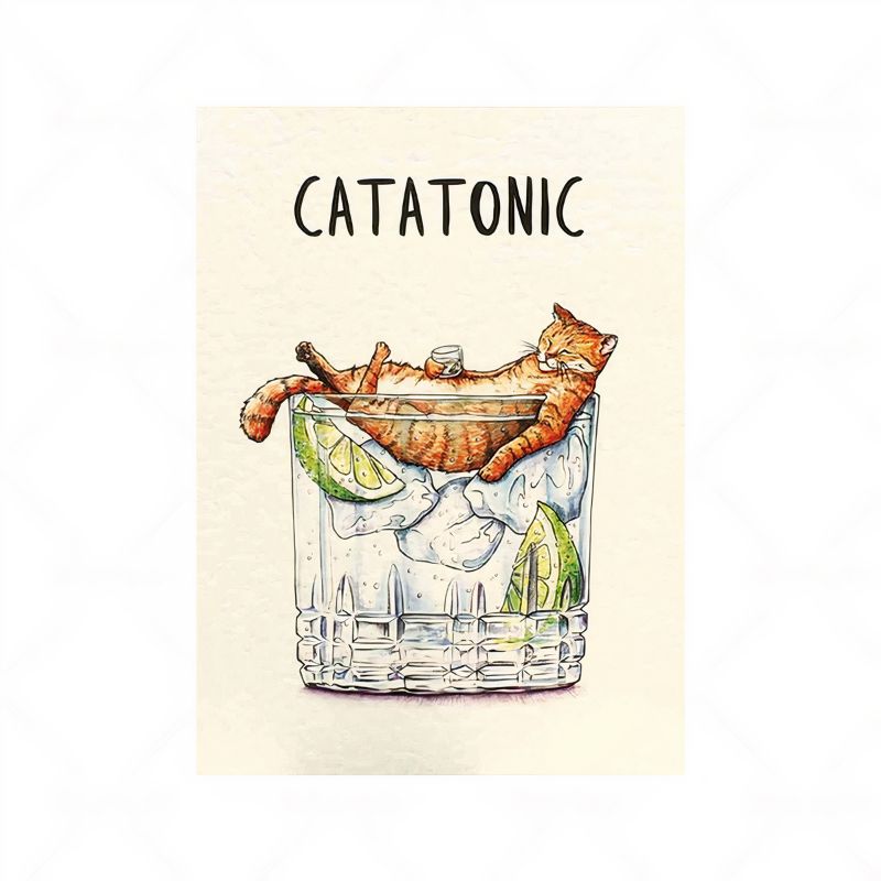 TableauCatatonicCocktail toile