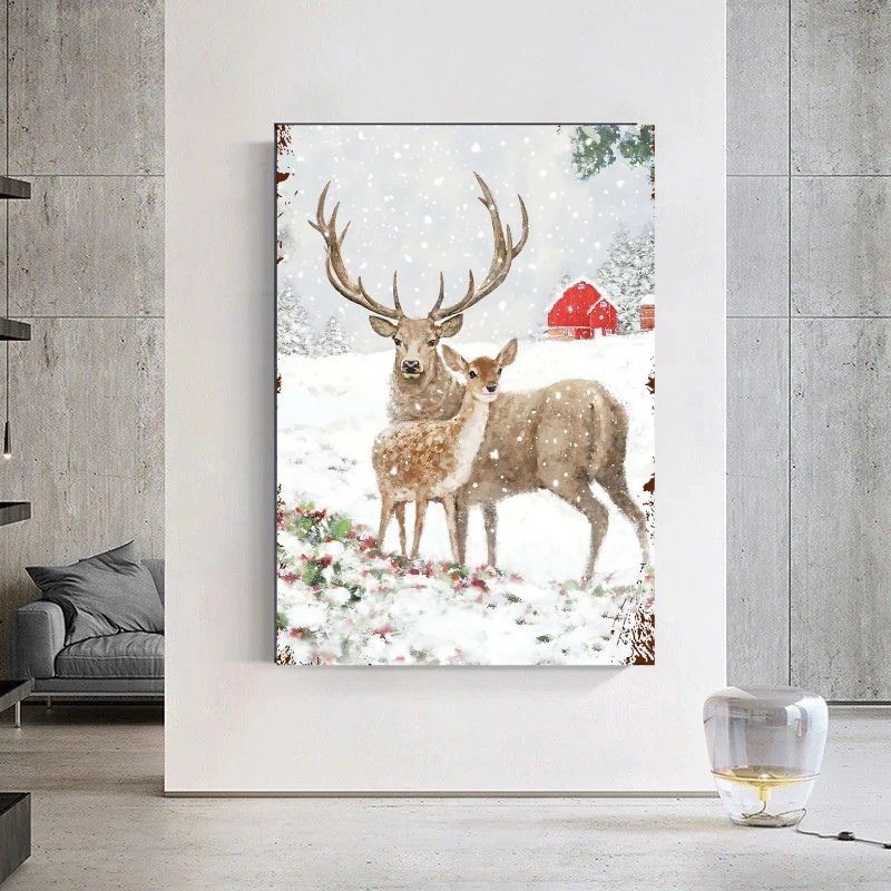 TableauCerfetBiche pose