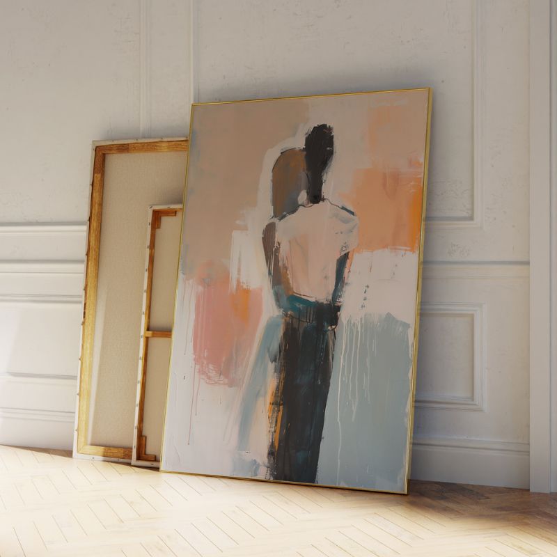 TableauCoupleAbstrait pose