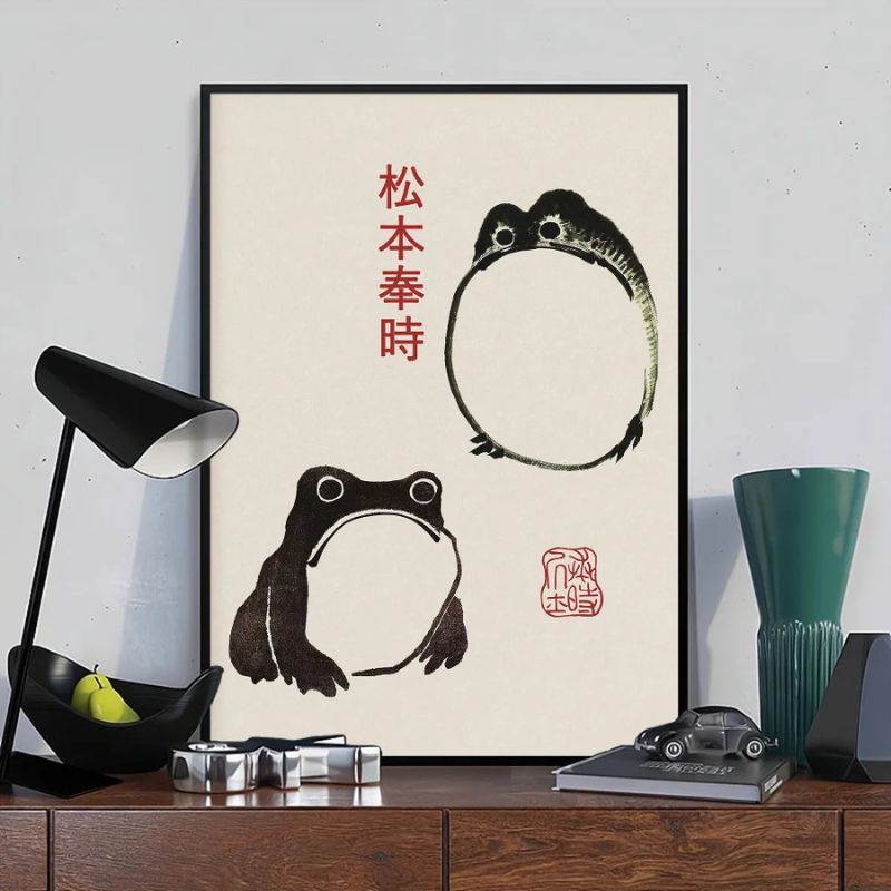 Tableau Crapaud toile 1 decor