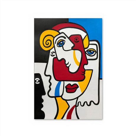 TableauCubismeAbstrait toile