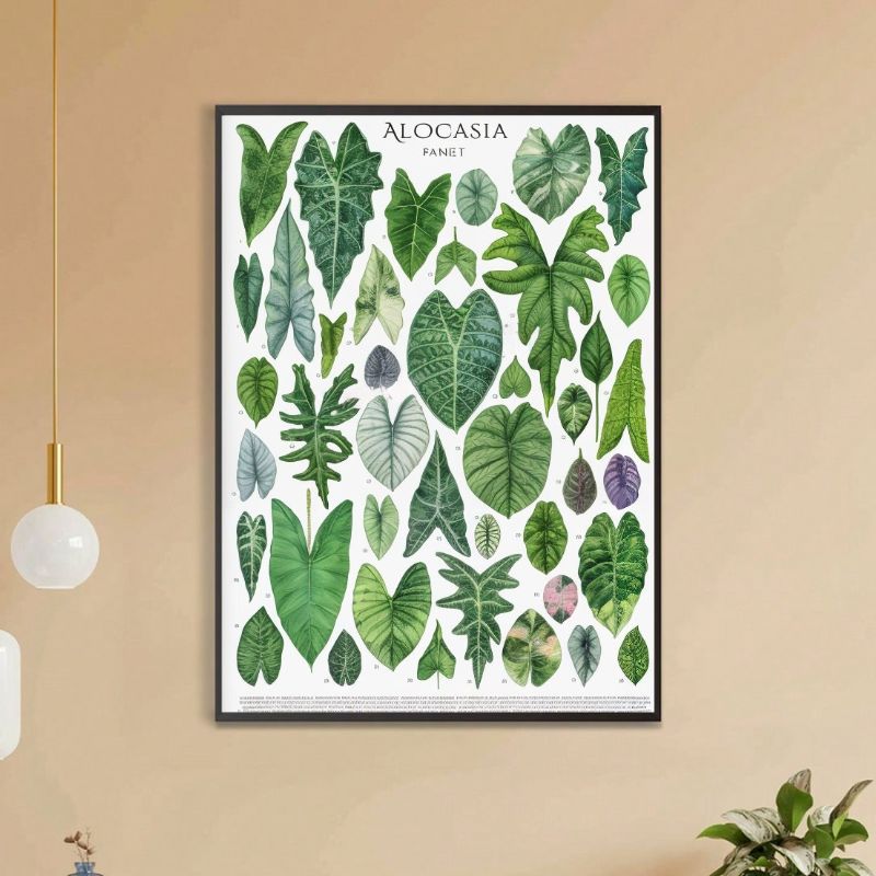 TableauFeuillesd_Arbres mural