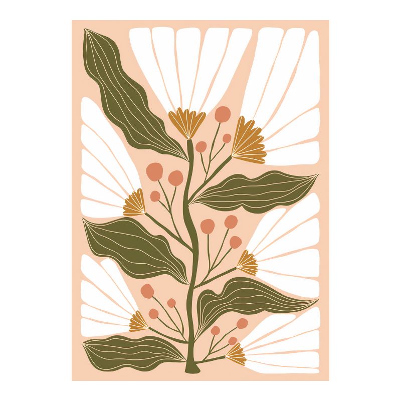 TableauFleurBohemeMinimaliste toile 3