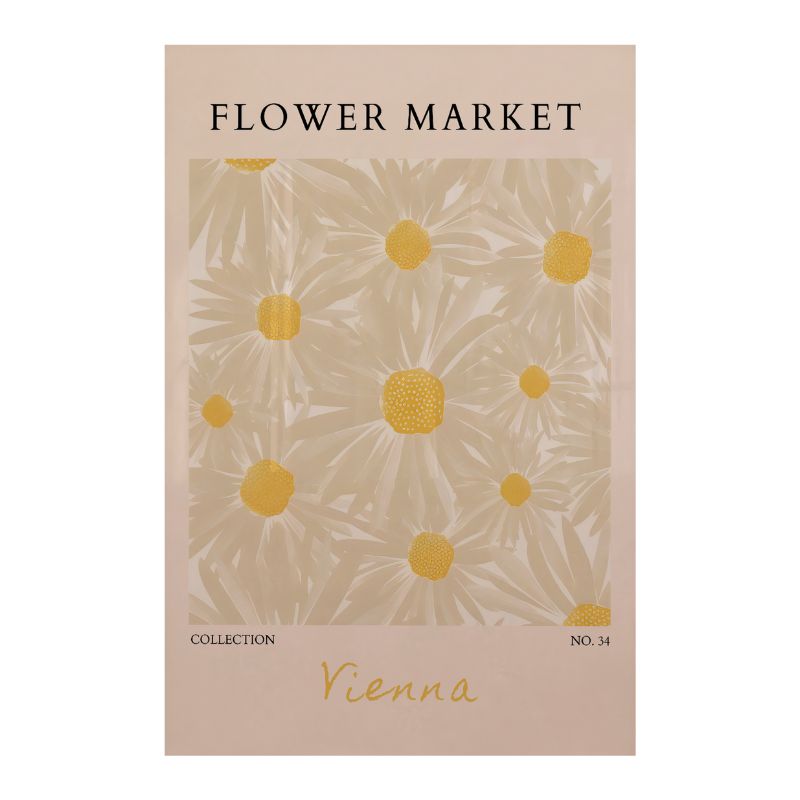 TableauFlowerMarket toile