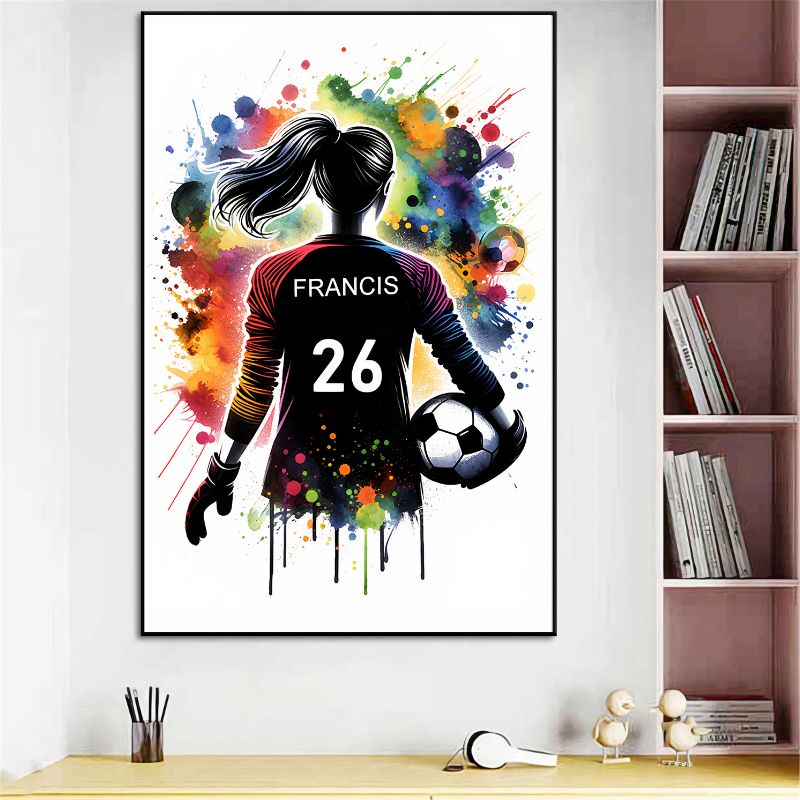 TableauFootFemininStreetArt bureau