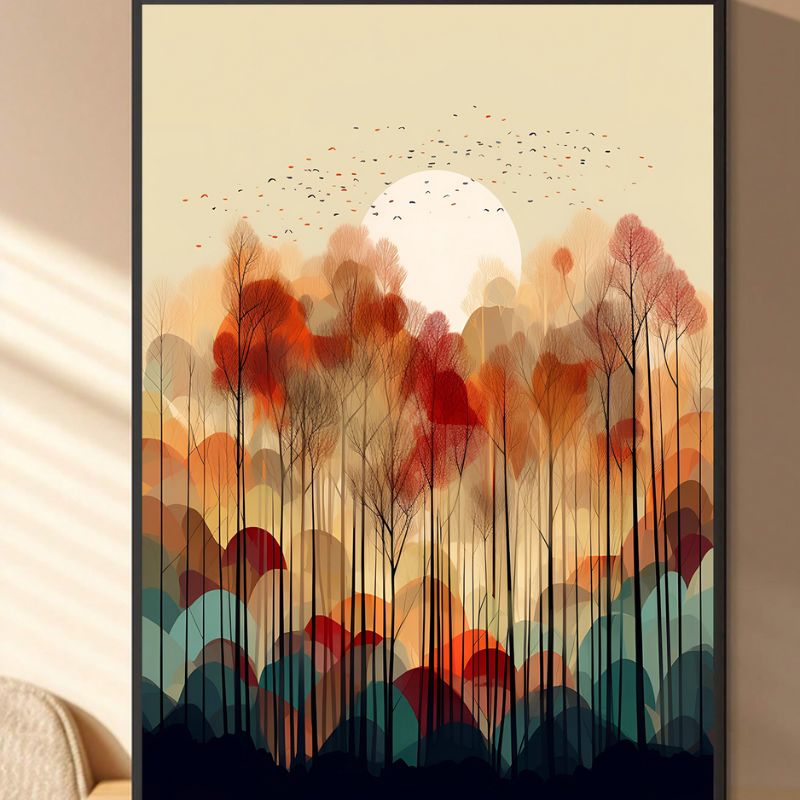 TableauForetAbstraite gros plan