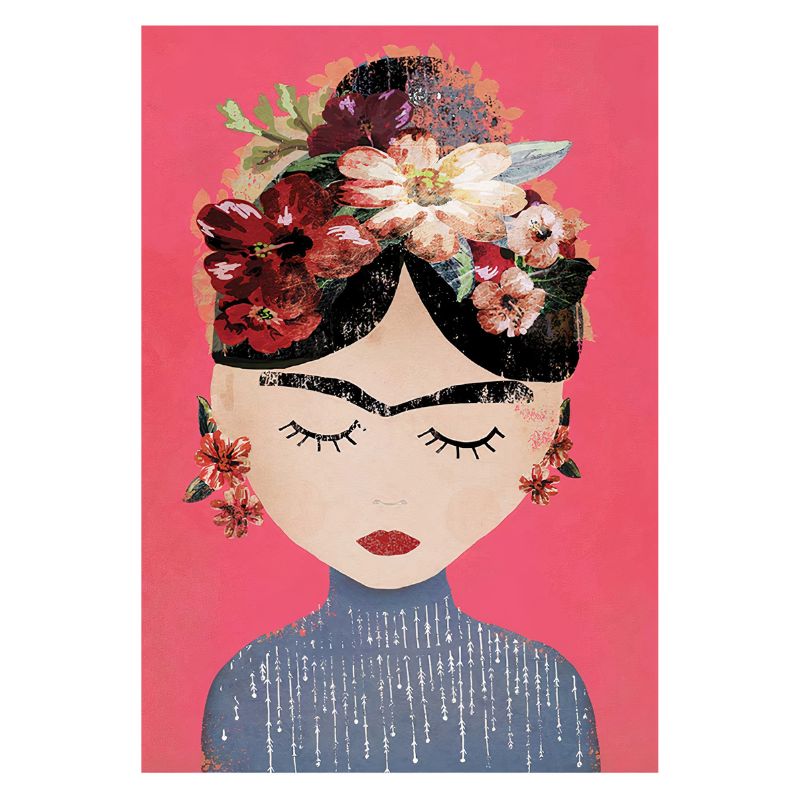 TableauFridaKahloArtNaif toile 2