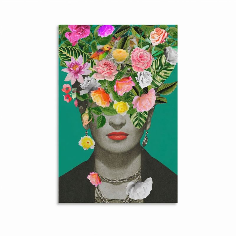 TableauFridaKahloenFleurs toile