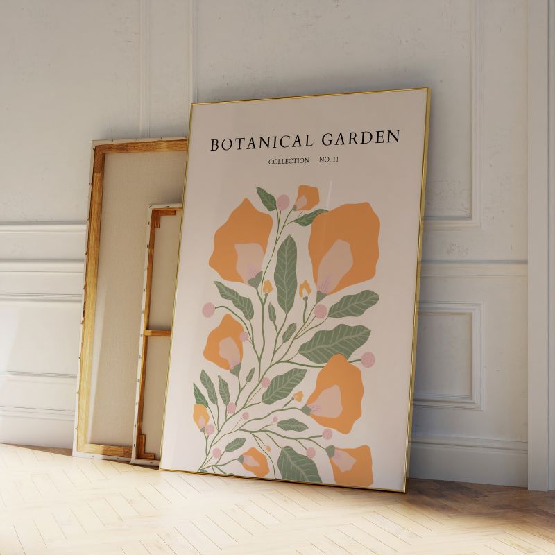 TableauJardinBotanique mur