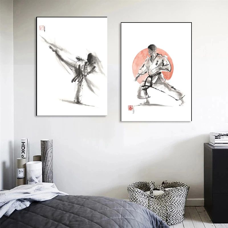 TableauKarate chambre
