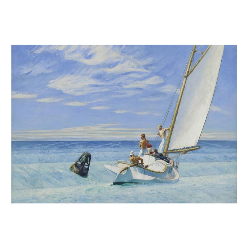 TableauLaHoule-EdwardHopper toile