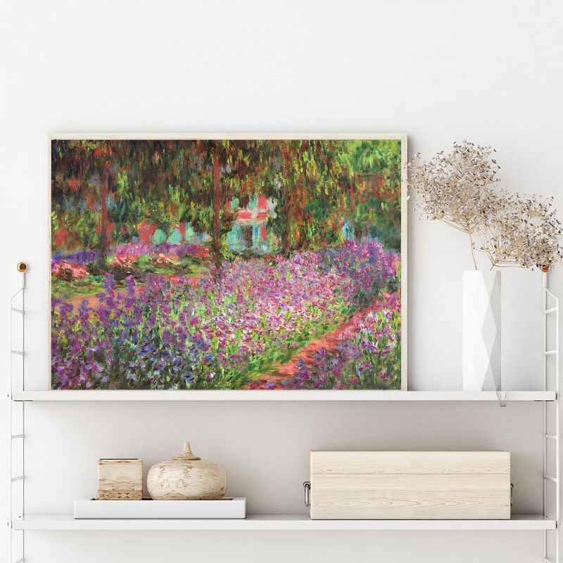 TableauLeJardindel_ArtisteaGiverny-ClaudeMonet bahut
