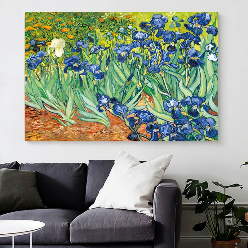 TableauLesIris-VanGogh canape