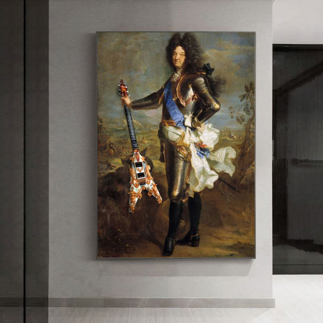 TableauLouisXIVRockStart couloir