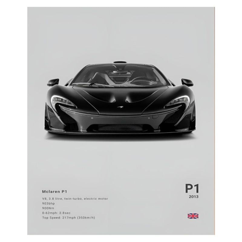 TableauMcLarenP1 toile 1