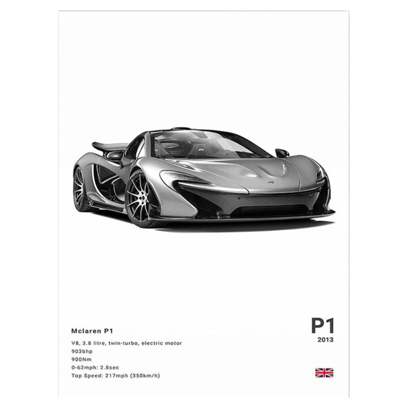 TableauMcLarenP1 toile 2