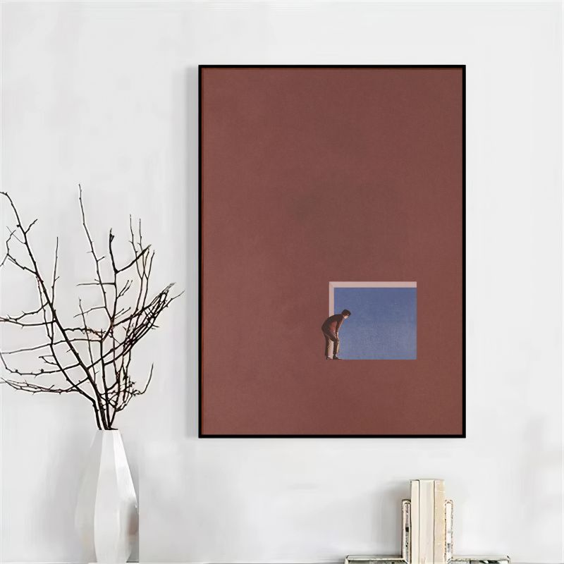 TableauMinimalisteSurrealiste-Fenetresurl_Inconnu mural