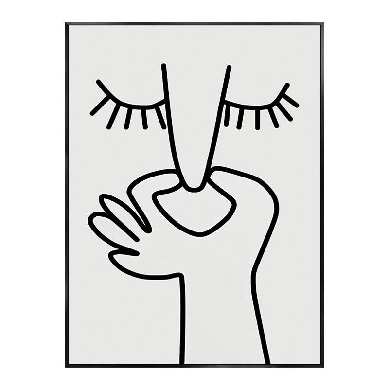 TableauMinimalisteToilettes toile 1